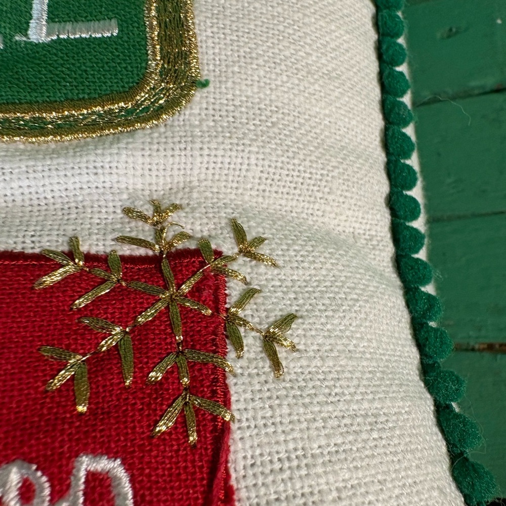 Festive North Pole Holiday Pillow - Picture 12 of 12